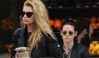 KIRSTEN STEWART, BACI APPASSIONATI CON LA FIDANZATA STELLA MAXWELL