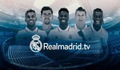 Il canale RealMadrid Tv  è ora disponibile su Pluto Tv in Italia