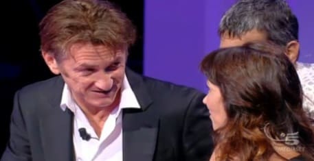 SEAN PENN SU CANALE 5 A ‘C’È POSTA PER TE’