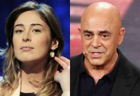 MAURIZIO CROZZA UMILIATO DA MARIA ELENA BOSCHI: NON LE SCAPPA NEPPURE UNA RISATA