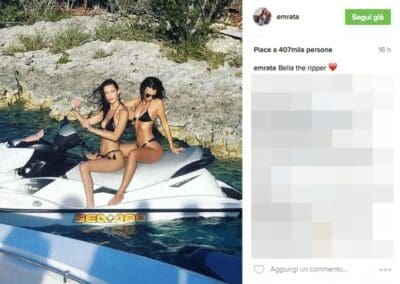 EMILY RATAJKOWSKI E BELLA HADID IN VACANZA A BENEFICIO DEI SOCIAL