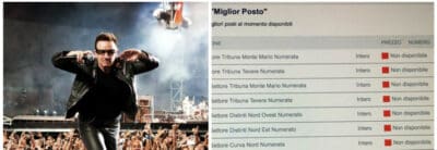 U2 A ROMA, SU TICKETONE BIGLIETTI ESAURITI IN POCHI MINUTI: SCOPPIA UN NUOVO CASO COLDPLAY