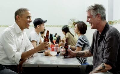 BARACK OBAMA, ASIA ARGENTO E ABEL FERRARA NELLE “CUCINE SEGRETE” DI ANTHONY BOURDAIN