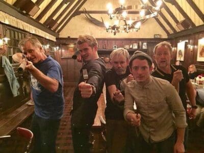 ORLANDO BLOOM ED ELIJAH WOOD IN UNA MINI REUNION DEL CAST DE “IL SIGNORE DEGLI ANELLI”