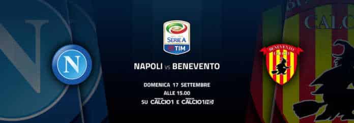 Questo pomeriggio ci sarà in tv il derby Napoli-Benevento