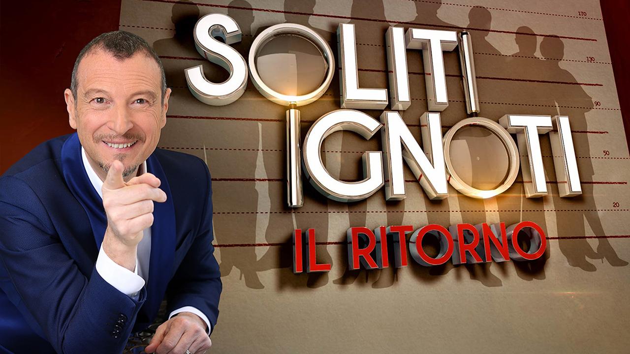 Domani torna, su Rai1, “I soliti ignoti” con Amadeus