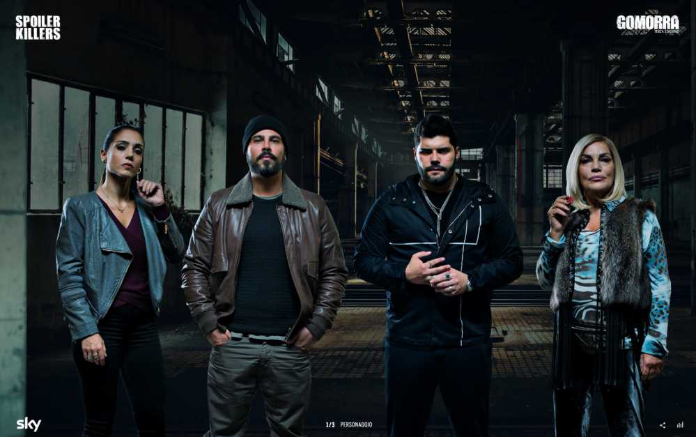 Gomorra / Vi segnaliamo un’interessante campagna pubblicitaria sulla serie