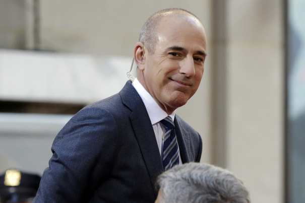 Lo scandalo molestie tocca anche il conduttore Nbc, Matt Lauer