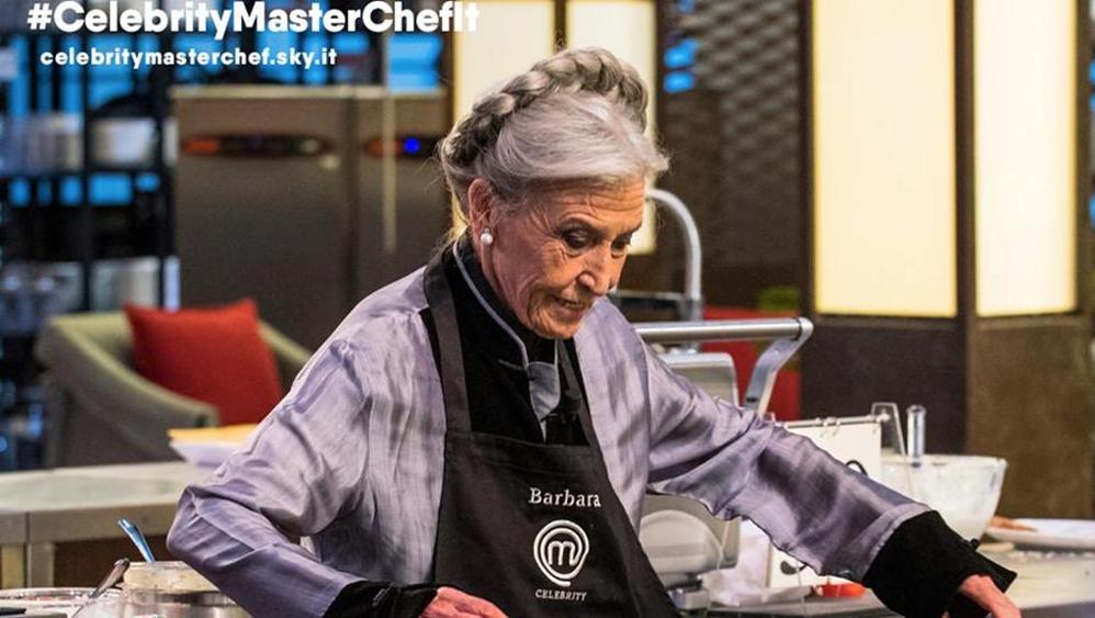 Celebrity MasterChef: Barbara Alberti, non te ne andare