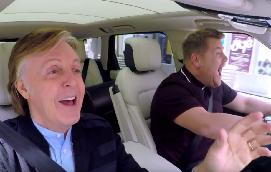 McCartney al Carpool Karaoke: un viaggio indimenticabile