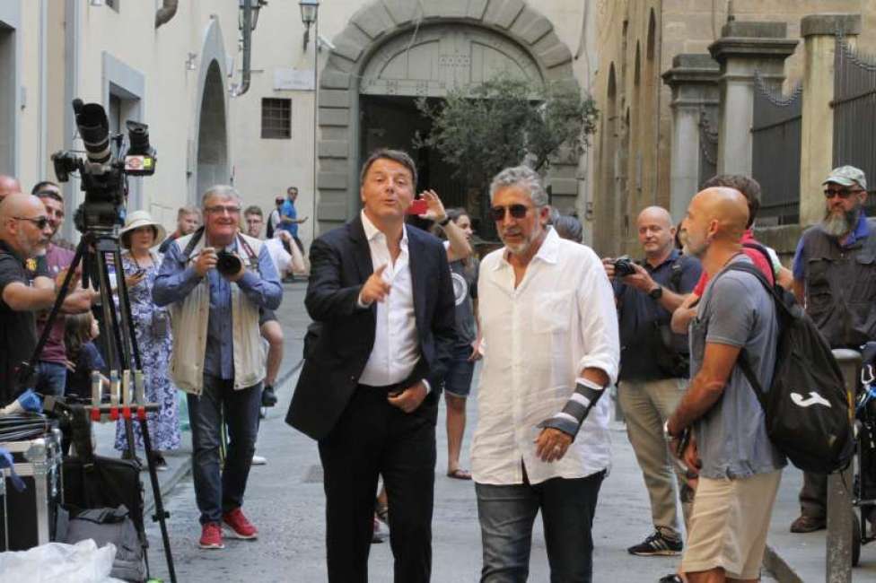 Matteo Renzi e Lucio Presta raccontano la loro docu-serie su Firenze