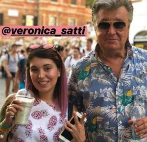 Veronica Satti riabbraccia il padre Bobby Solo