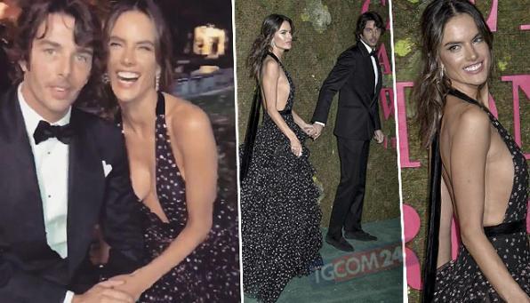 Alessandra Ambrosio mano nella mano con Niccolò Oddi a Milano