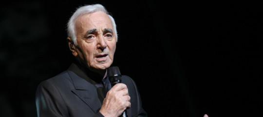 Addio alla leggenda Aznavour