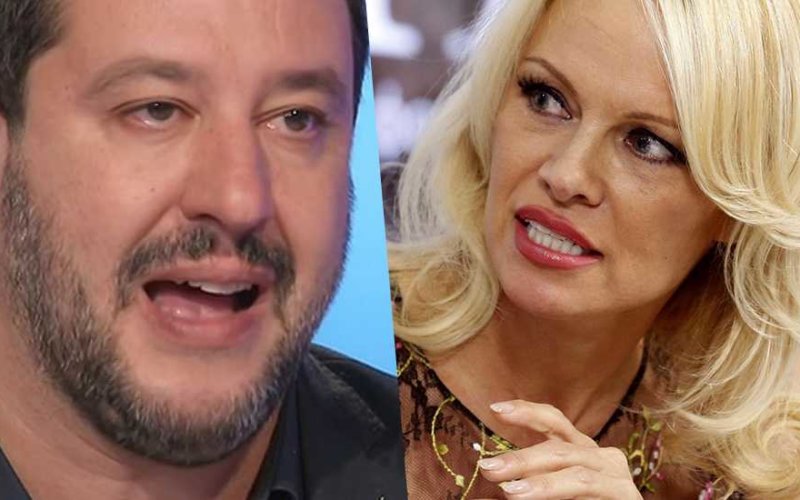 Pamela Anderson non molla su Salvini: “Odia perfino il cibo etnico”