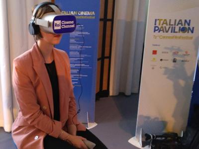 A Cannes dentro i film con l’app Vr della Rai