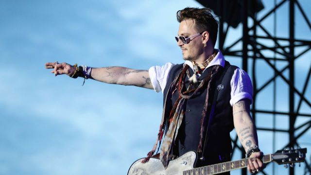 Johnny Depp torna in Italia con i suoi Hollywood Vampires