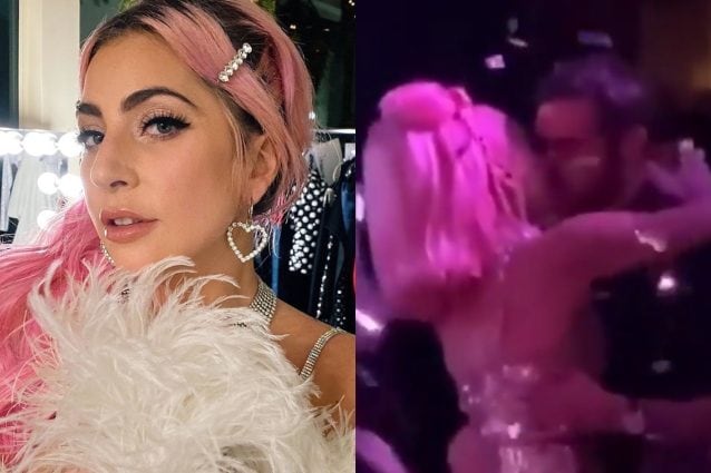 Lady Gaga e il bacio di Capodanno: è nuovo amore?