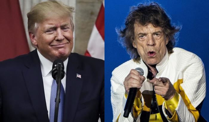 I Rolling Stones contro Trump: “Basta usare la nostra musica nei suoi comizi”