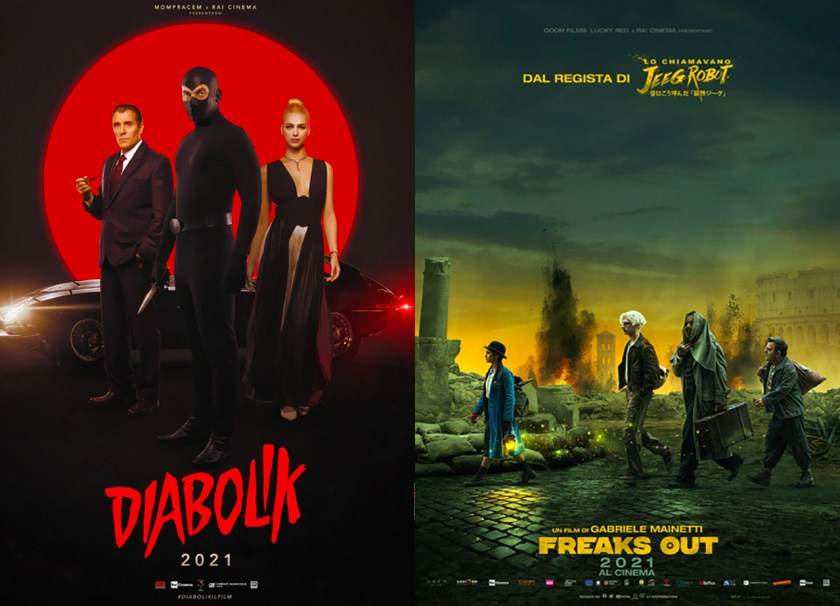 01 Distribution presenta a Ciné i sorprendenti primi sette minuti di Freaks Out e il trailer di Diabolik