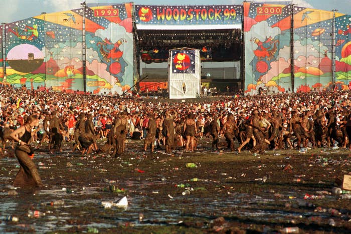 Nell’inferno di Woodstock ’99