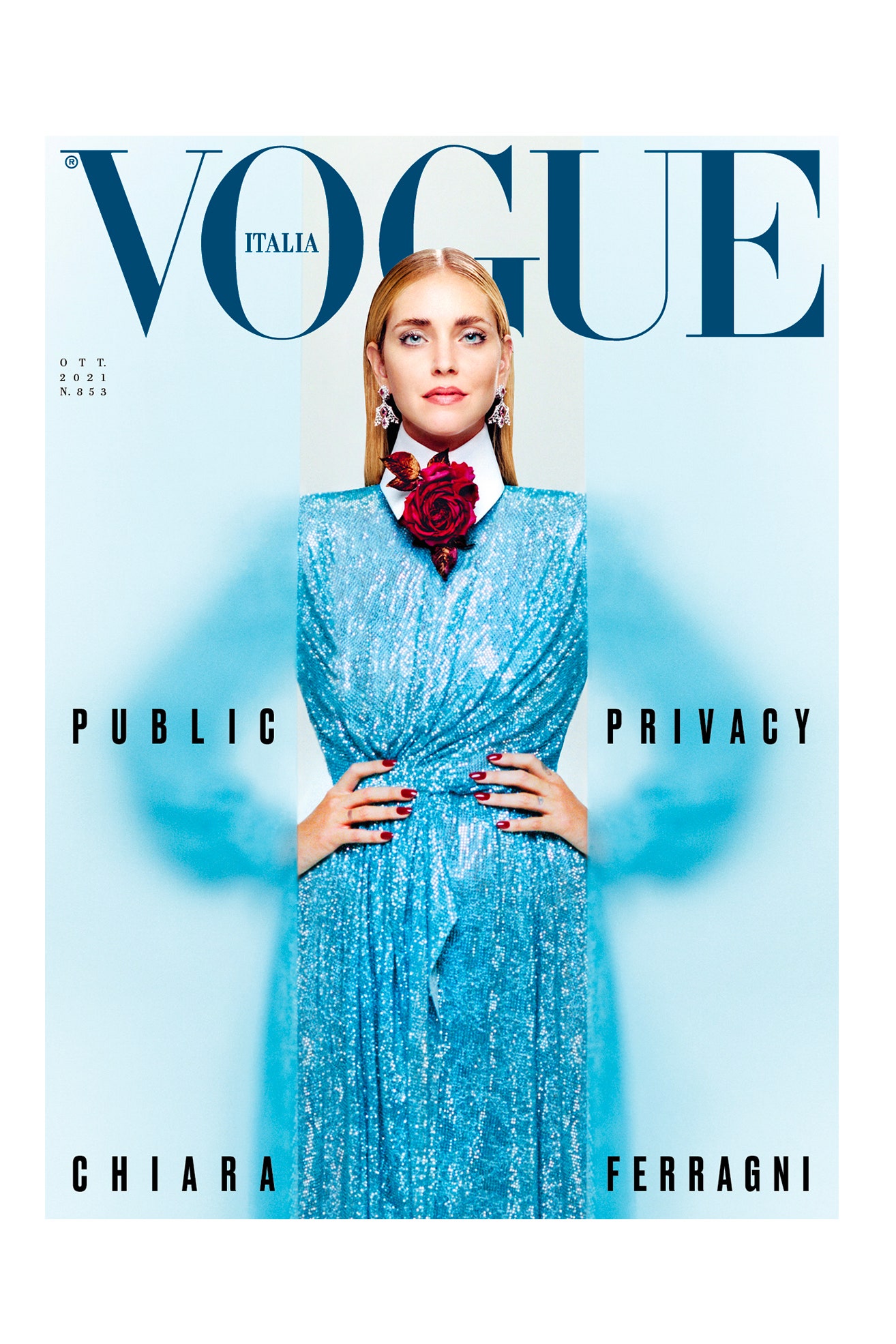 Chiara Ferragni sulla copertina di Vogue Italia: «Dopo 12 anni un sogno che si avvera»