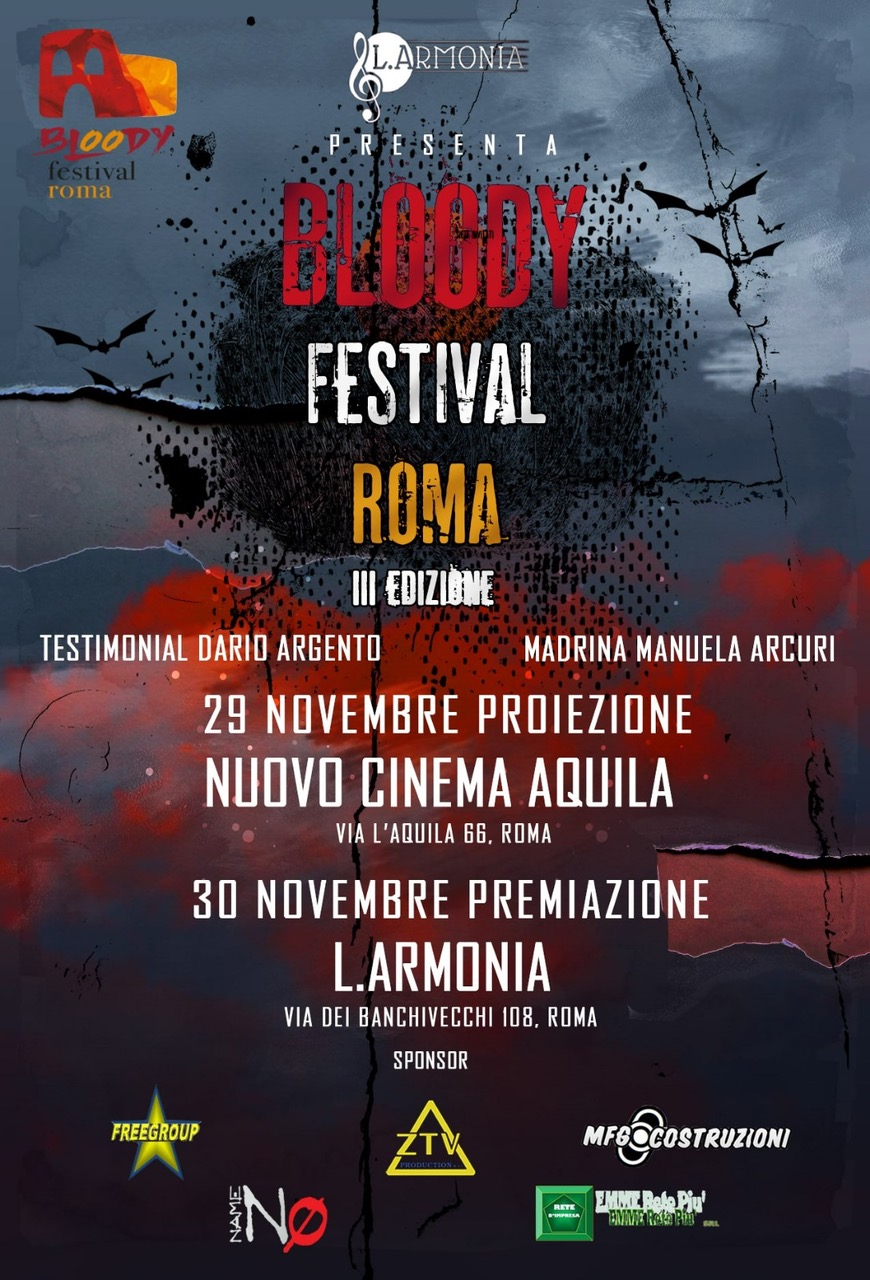 Arriva il Bloody Festival Roma