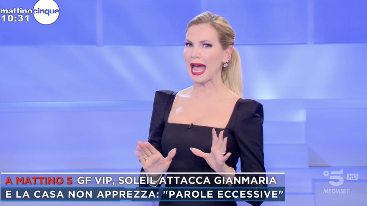 Mattino 5, Federica Panicucci su Soleil Sorge: “Molto criticata nella casa”