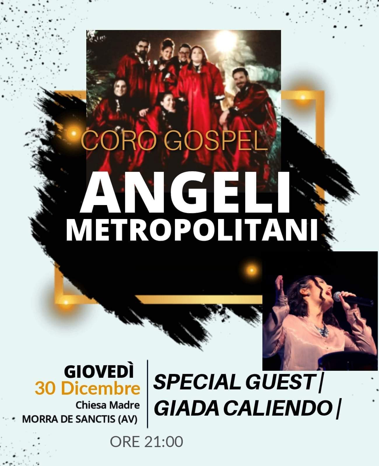 Cultura, stasera gli Angeli Metropolitani si esibiranno ad Avellino. Special Guest: Giada Caliendo.