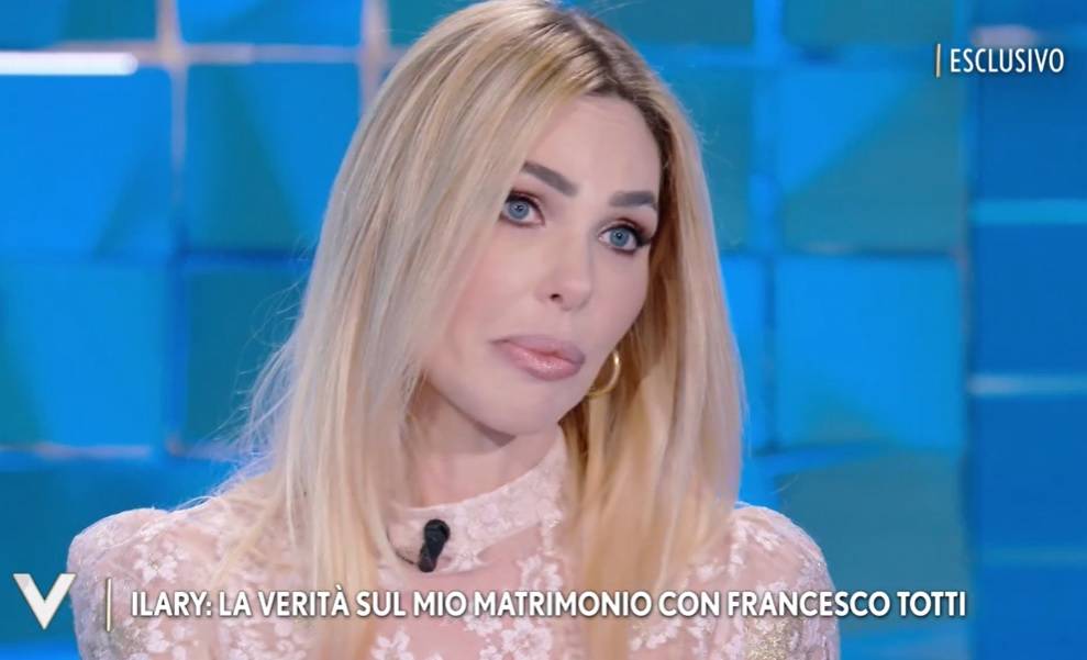 Ilary Blasi: «Accanimento su me e Francesco. Circo mediatico schifoso»