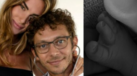 È nata la figlia di Valentino Rossi e Francesca Sofia Novello