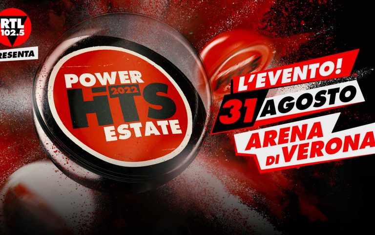 RTL 102.5 Power Hits Estate 2022, l’evento musicale dell’anno è su Sky Uno e NOW