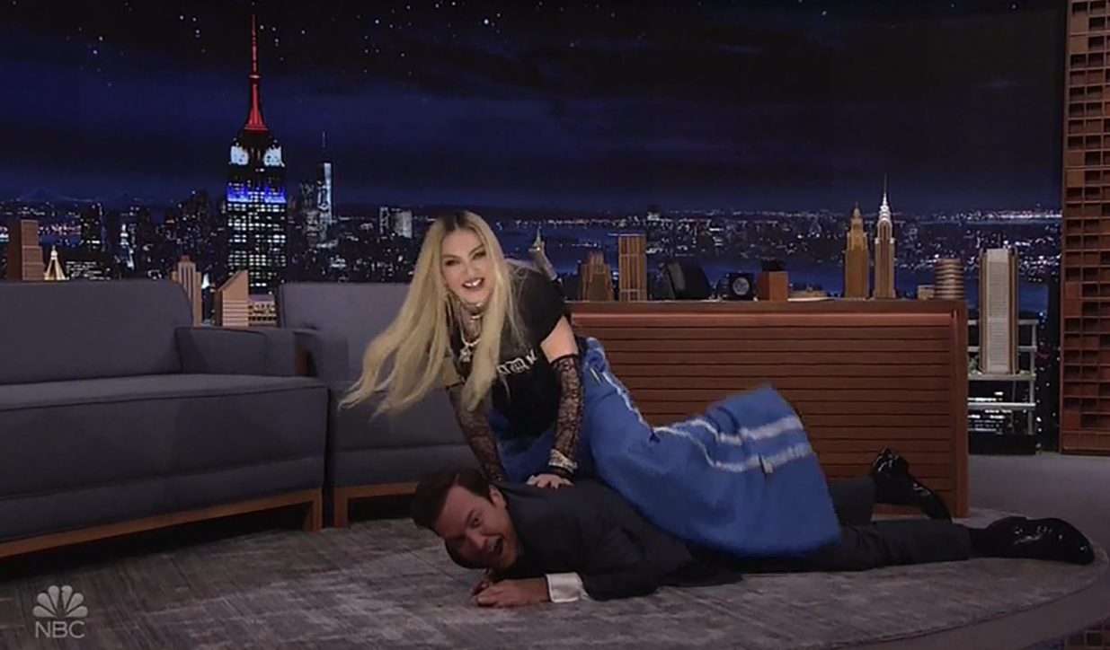 Madonna crea il caos al Tonight Show ￼