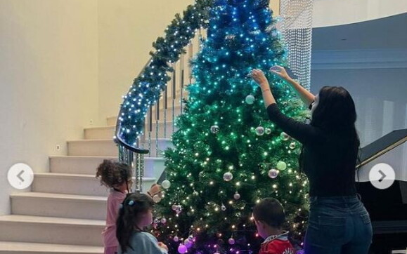 Cristiano Ronaldo batte tutti: a casa sua è già Natale!