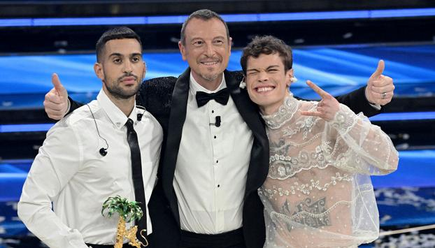 Sanremo: Mahmood e Blanco ospiti del Festival nella prima serata il 7 febbraio