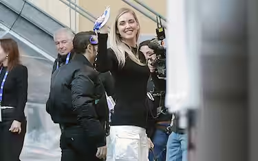 Sanremo 2023, l’arrivo di Chiara Ferragni all’Ariston