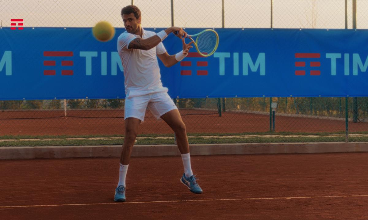 TIM ON AIR con Matteo Berrettini e la velocità del 5G sulle note di “Gossip” dei Maneskin