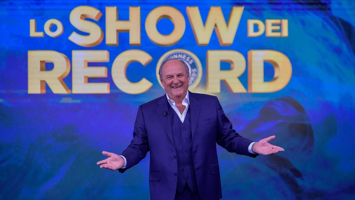 Gerry Scotti presenta “Lo show dei record”