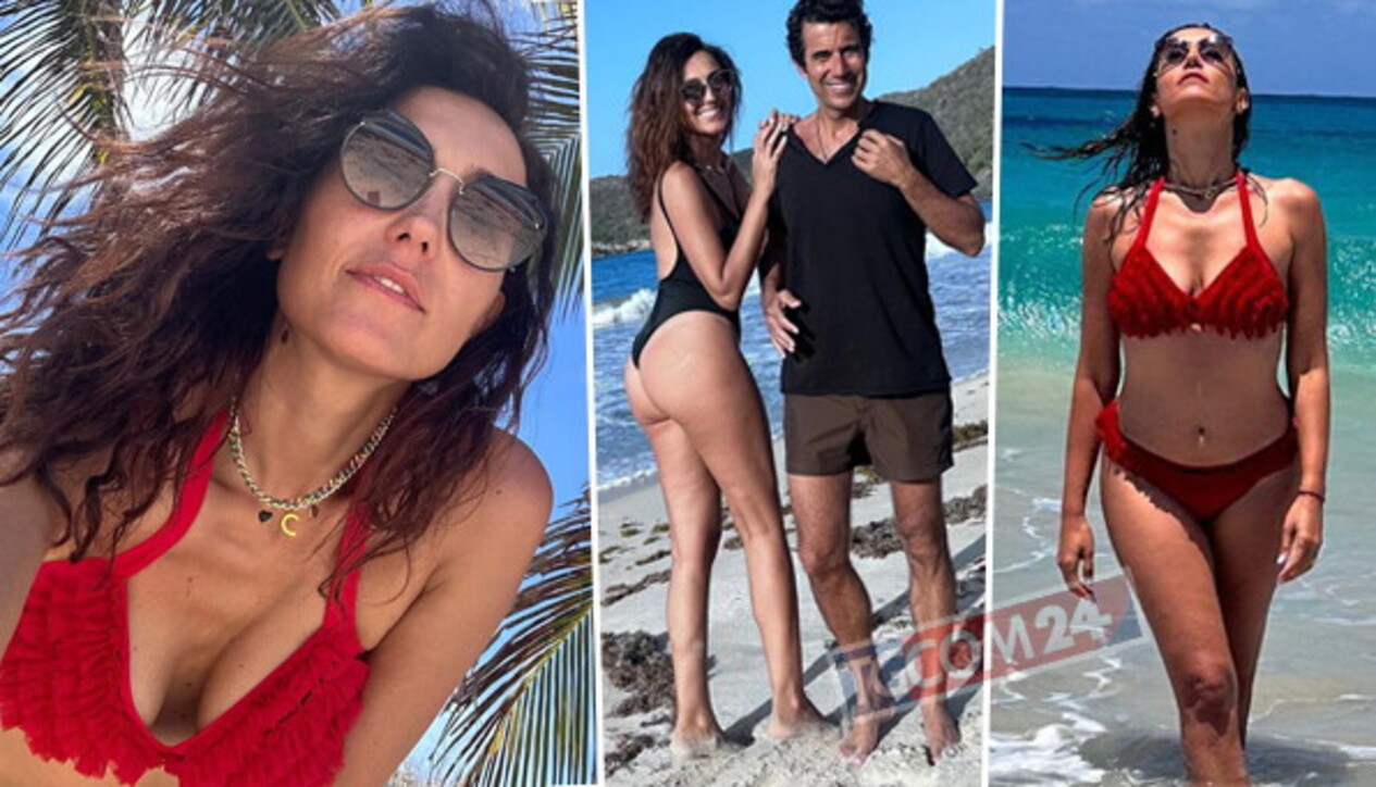 Caterina Balivo, cartoline della vacanza ai Caraibi con la famiglia