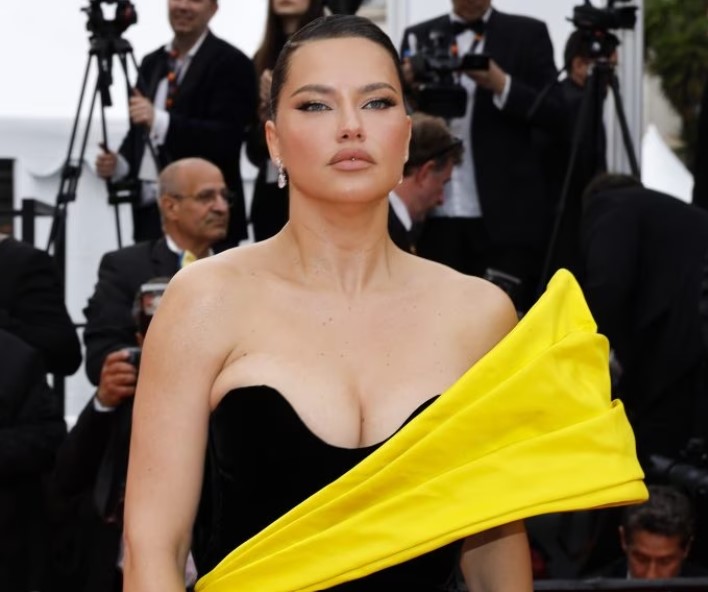 Adriana Lima una bellissima neomamma a Cannes 2023