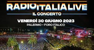 Radio Italia Live – Il Concerto, torna a Palermo il 30 giugno. La diretta su Sky e NOW