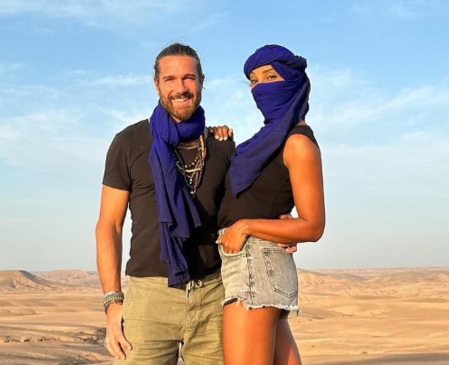 Juliana Moreira ed Edoardo Stoppa, che vacanza a Marrakech!