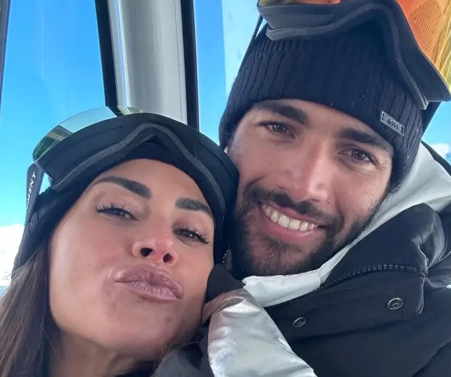 Melissa Satta a Zermatt con Matteo Berrettini, amore sulla neve