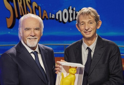 Antonio Ricci ha ricevuto il Telegatto da “TV Sorrisi e canzoni”