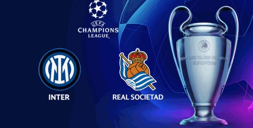 Ultima giornata dei gironi di Champions League su Canale 5 alle ore 21.00: “Inter-Real Sociedad”