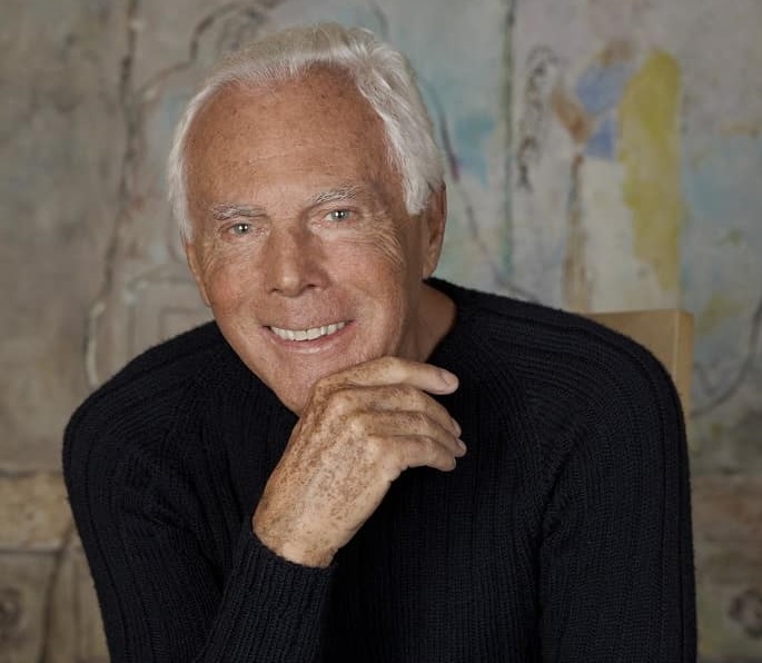 Giorgio Armani: “Ho fatto il designer come avrei potuto fare l’avvocato o il medico.”