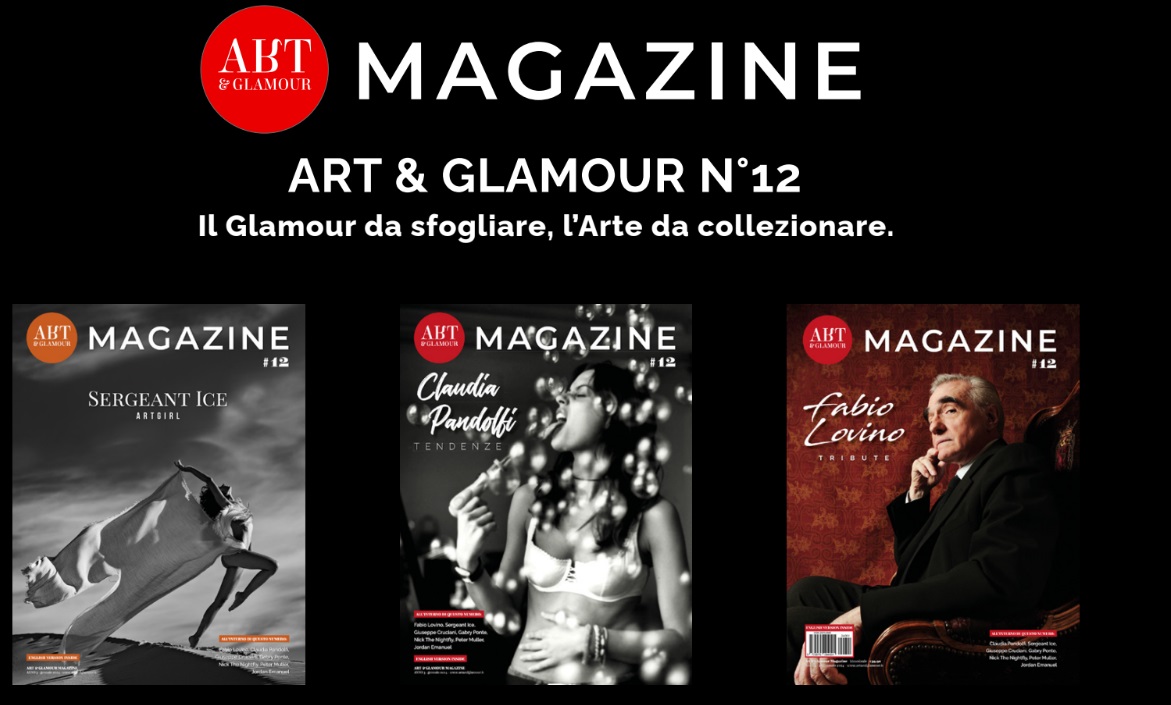 Art e Glamour Magazine: disponibile dal 27 gennaio la issue #12, Martin Scorsese in copertina è il tributo dedicato al fotografo Fabio Lovino