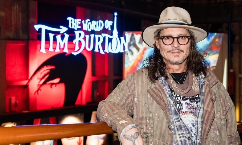 Johnny Depp in visita al Museo Nazionale Del Cinema: la mostra “Il Mondo Di Tim Burton” in forma privata e a porte chiuse