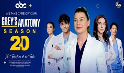 La 20esima stagione di Grey’s Anatomy dal 25 aprile su Disney+