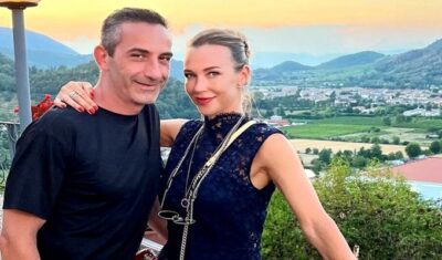 “Ludmilla Radchenko celebra il 50° compleanno del marito ‘Iena’ Matteo Viviani con un party a tema supereroi”